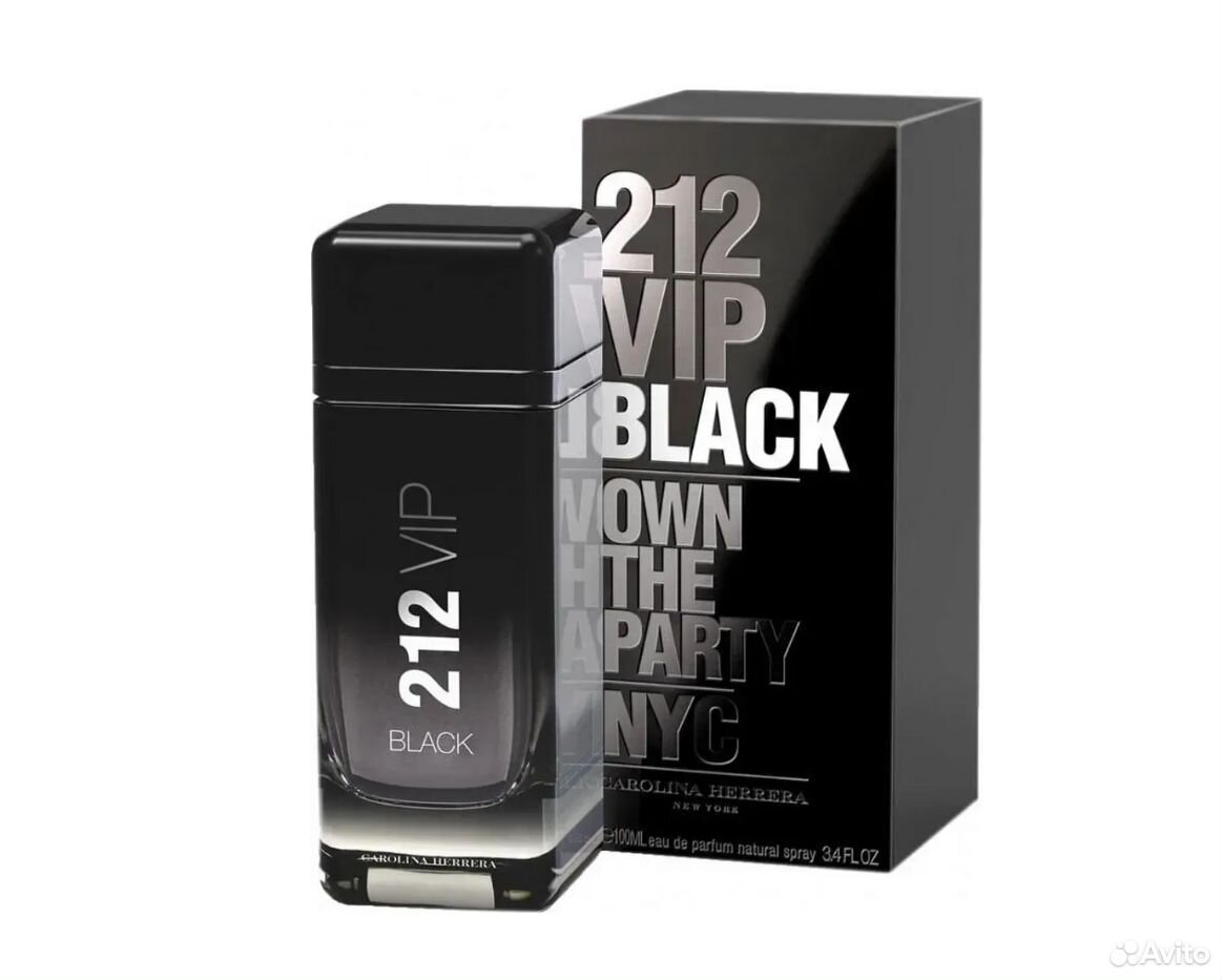 Духи carolina herrera 212 VIP black 100мл