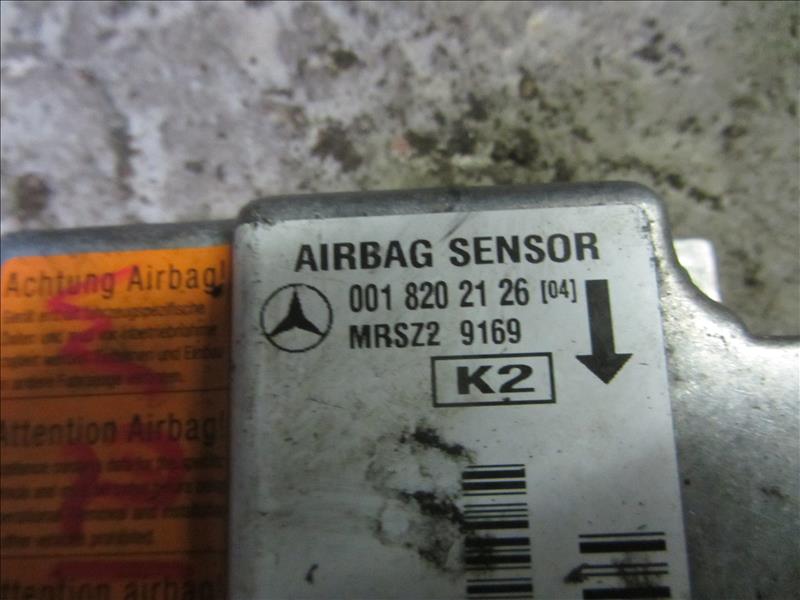 Блок управления AIR BAG 0018202126, С аукциона Японии. Левый руль! Mercedes E-klasse W210 M113 4.3 AT бензин двс 113.940 универсал 1995-2000г. Контрактная запчасть. Из Японии. Авто без пробега по РФ., отличное