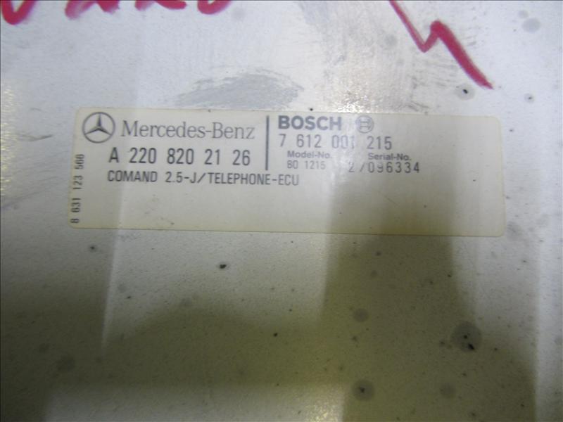 Блок управления телефоном Comand, Автомобиль с аукциона Японии. Mercedes S-klasse W220 2002г M112 3,2 AT двс 112.944 седан 1998-2005г. Задний привод 2WD бензин. Контрактная запчасть, авто без пробега по РФ., отличное