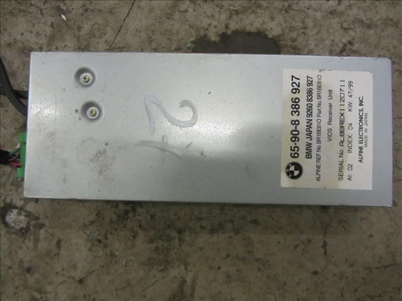 Приемник VICS Alpine, BMW 7 E38 двс M62 358S2 51252182 3,5 бензин 1994-2001г. Пробег 75 000 км. Контрактная запчасть, авто без пробега по РФ., отличное