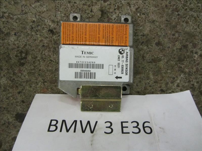 Блок управления AIR BAG, С автомобиля BMW 3 E36 двс M52 2,5л № 256S3 30291239. Контрактная запчасть. Из Японии. Авто без пробега по РФ., отличное
