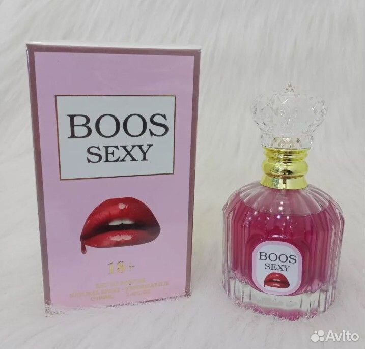 Арабские духи ОАЭ boos sexy +18 женские 100 мл