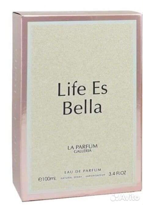 Парфюмерная вода Life is Bella La Parfum Galleria