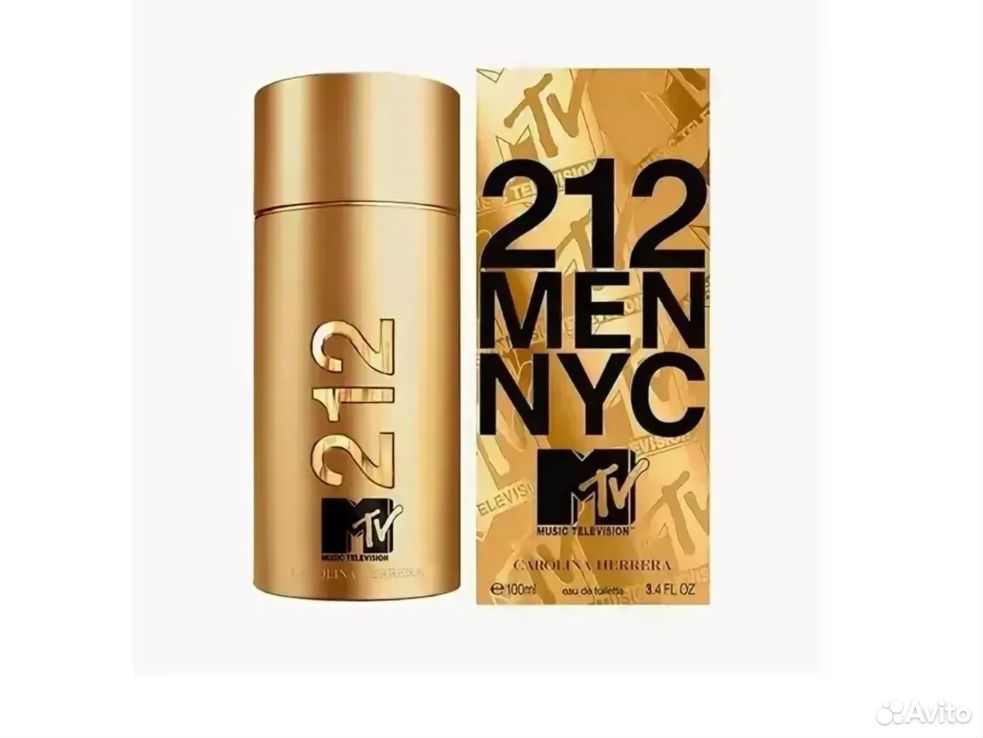 Духи Carolina Herrera 212 NYC Men MTV 100мл