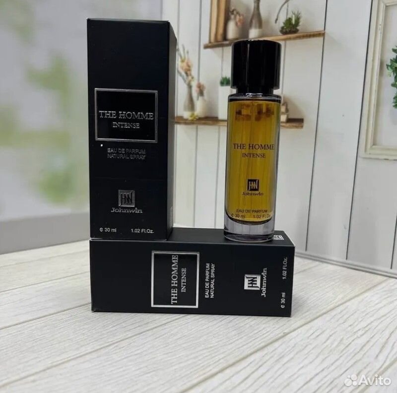Арабские духи Johnwin The Homme Intense 30ml