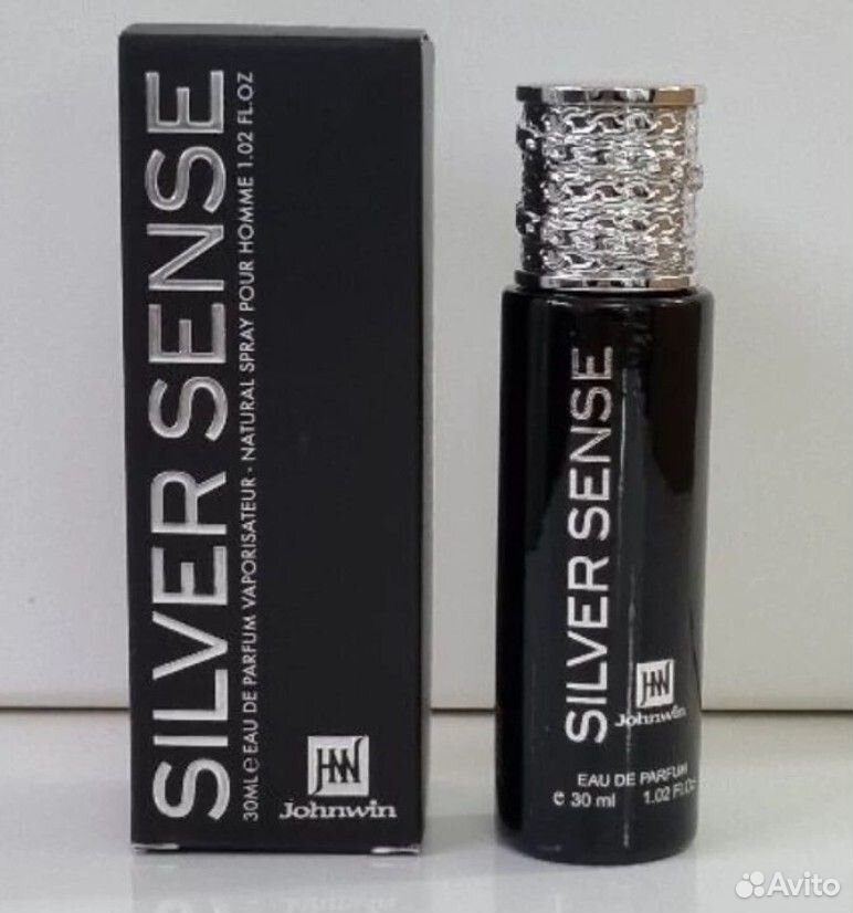 Арабские духи ОАЭ Johnwin Silver Sense мужские 30