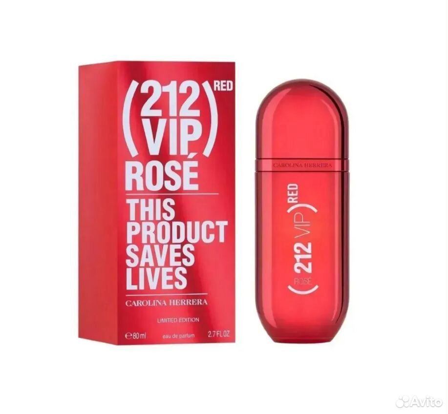 Духи 212 VIP Rosé Red 100мл