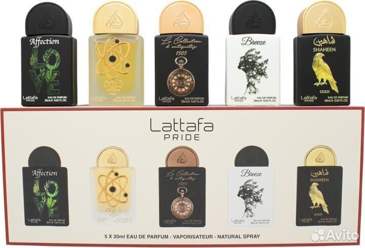 Подарочный набор Lattafa Pride 5в1, 5шт по 20мл