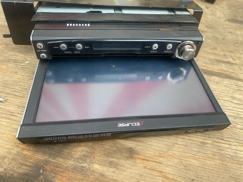 Магнитола Eclipse HD DVD TV, VW Golf 4 1.8л турбо бензин двс AUM 101927 1997-2005г. Контрактная запчасть, авто без пробега по РФ., отличное, оригинал