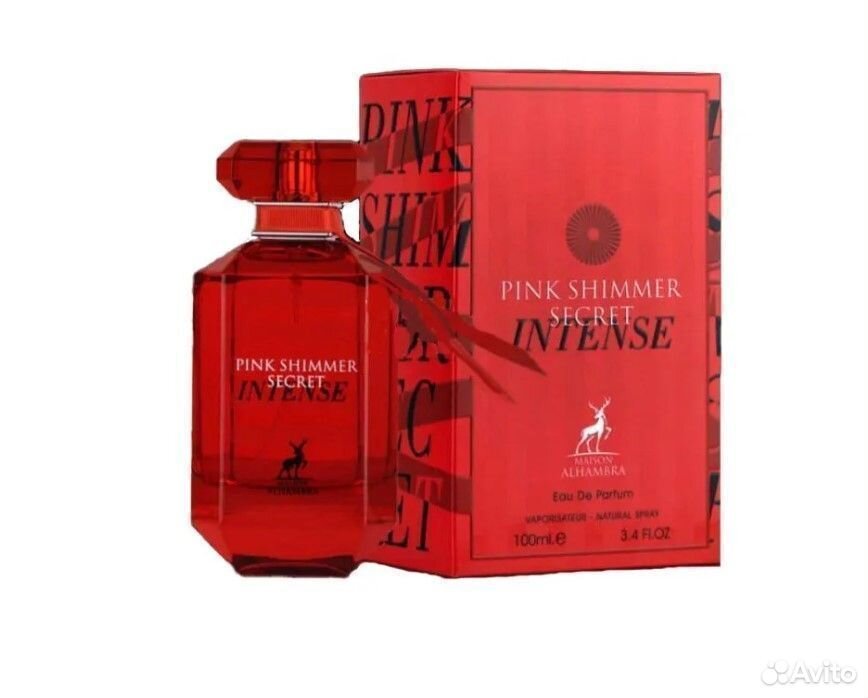Парфюмерная вода Alhambra Pink Shimmer Secret Inte
