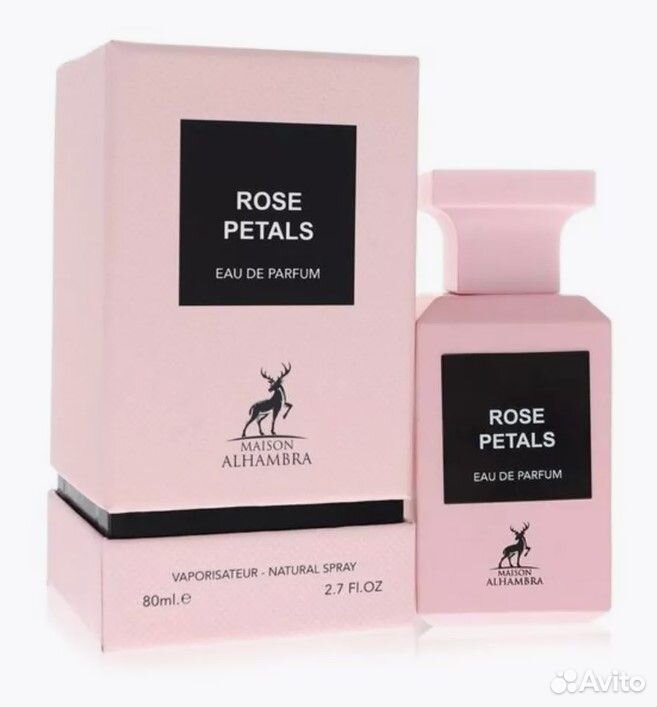 Парфюмерная вода Alhambra Rose Petals 80 мл женски
