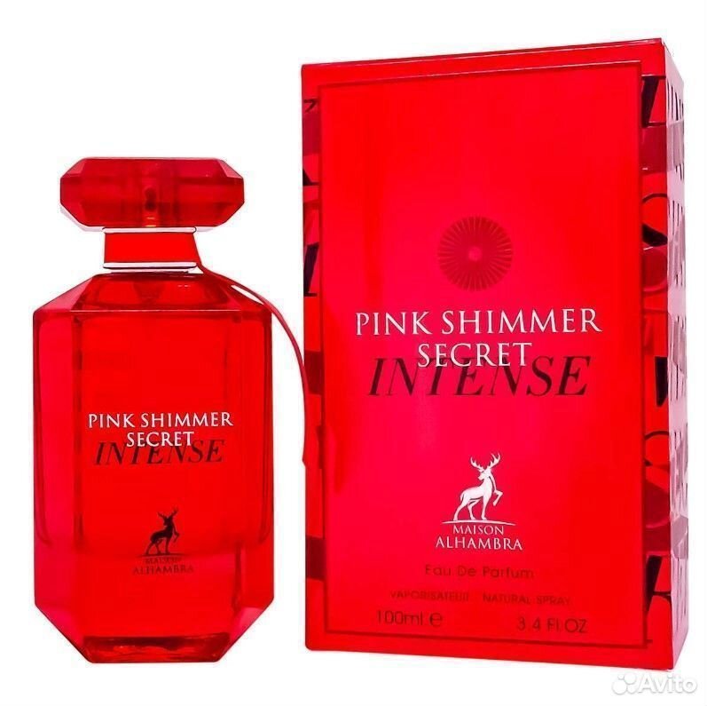 Парфюмерная вода Alhambra Pink Shimmer Secret Inte
