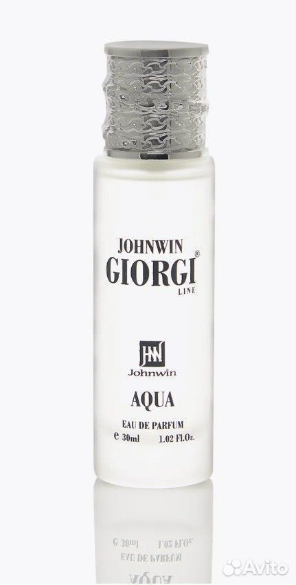 Арабские духи ОАЭ Johnwin Giorgi Aqua мужские 30 м