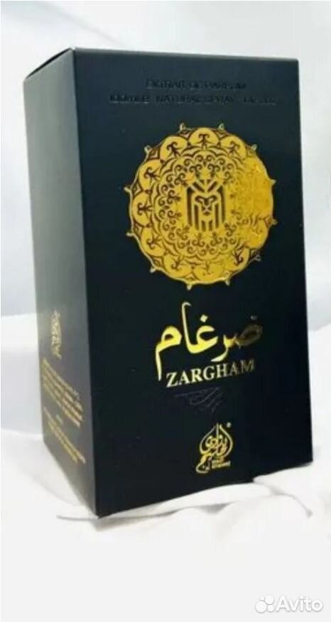 Арабские духи extrait DE parfum zargham 100мл