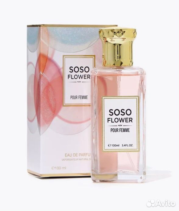 Туалетная вода женская Soso Flower, 100 мл