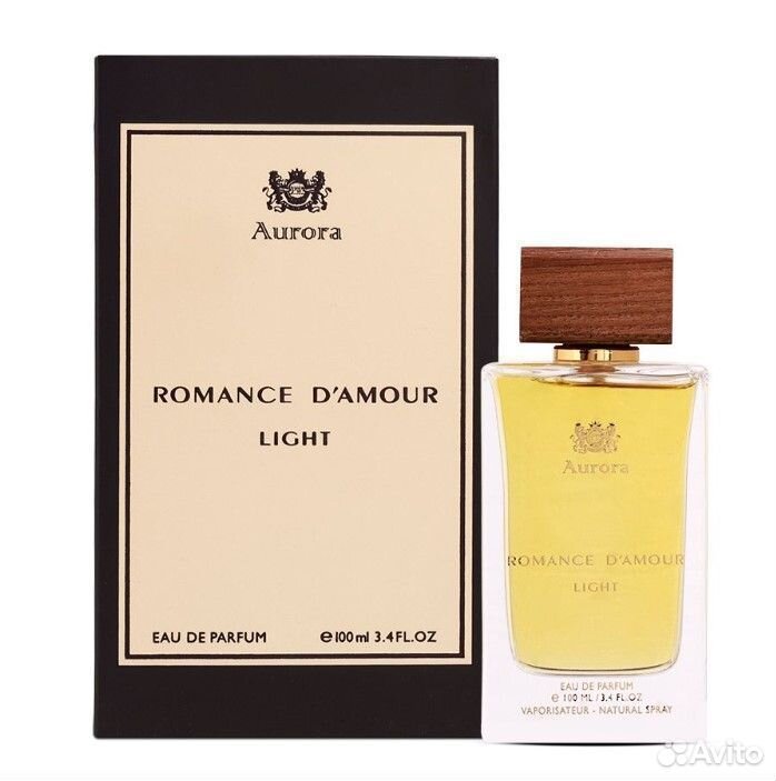 Парфюмерная вода Romance d'Amour Light Aurora Scen