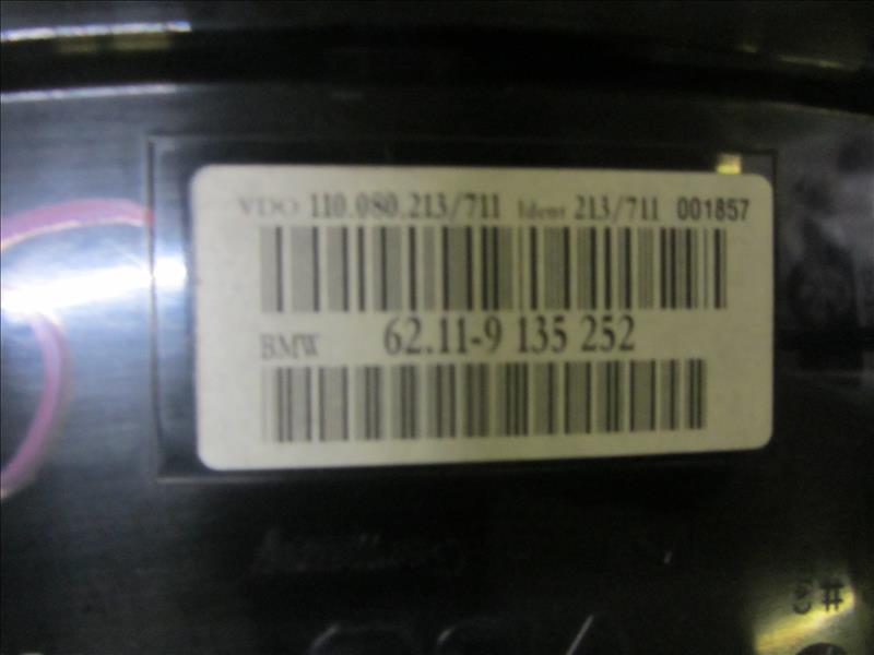 Панель приборов N52 до 260 км, ч, С аукциона Японии. BMW 5 E60 2006г N52 2,5 AT бензин седан 2003-2009г. Контрактная запчасть, авто без пробега по РФ., отличное