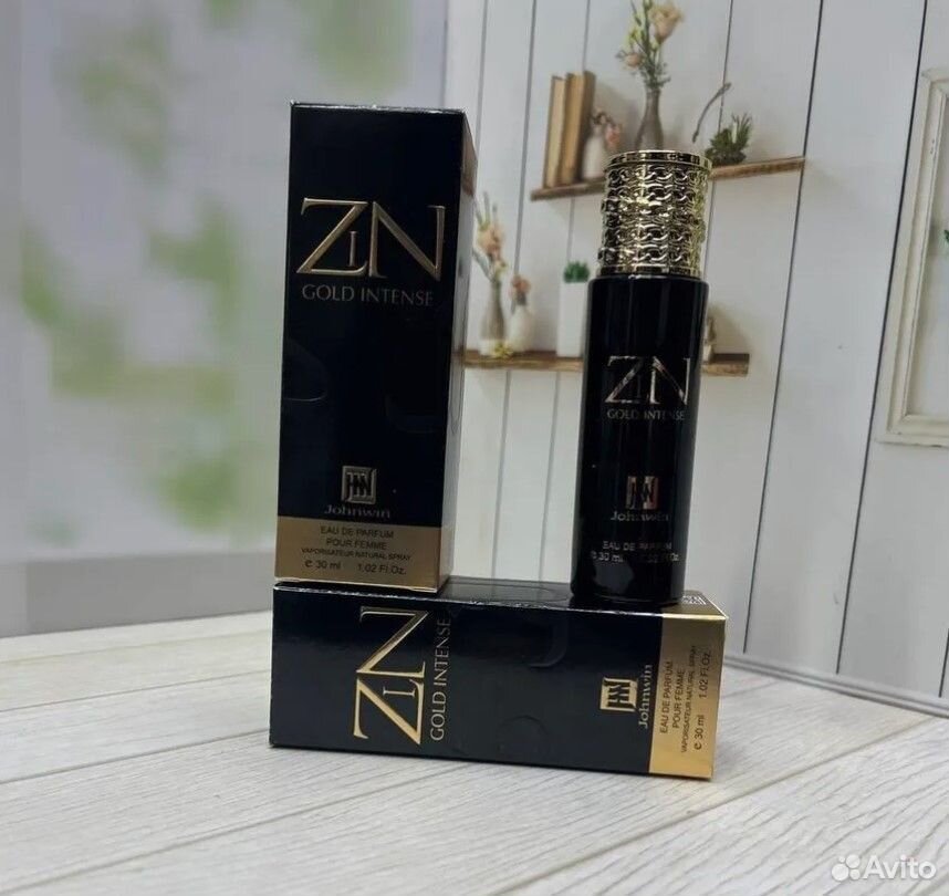 Духи женские Johnwin Zin Gold Intense 30ml