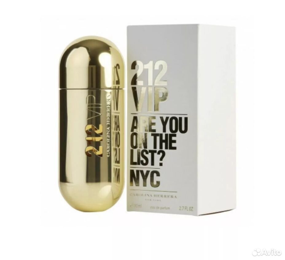 Духи Carolina Herrera 212 VIP 80 мл