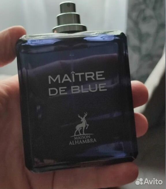 Парфюмерная вода Alhambra Maitre De Blue 100 мл му