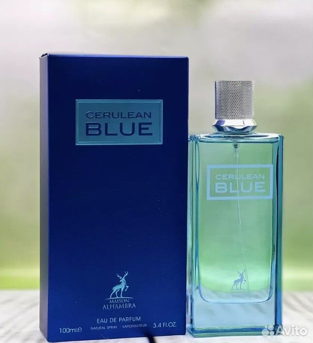 Парфюмерная вода Alhambra Cerulean Blue 100 мл муж