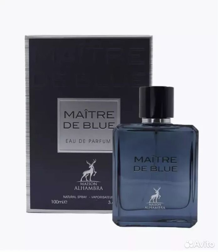 Арабские духи maitre DE blue 100мл