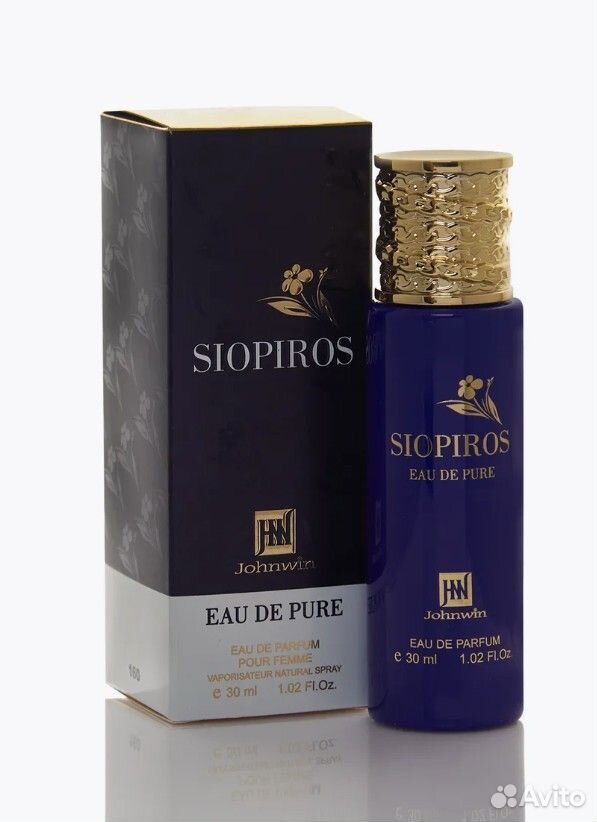 Арабские духи ОАЭ Johnwin Siopiros Eau de Pure уни