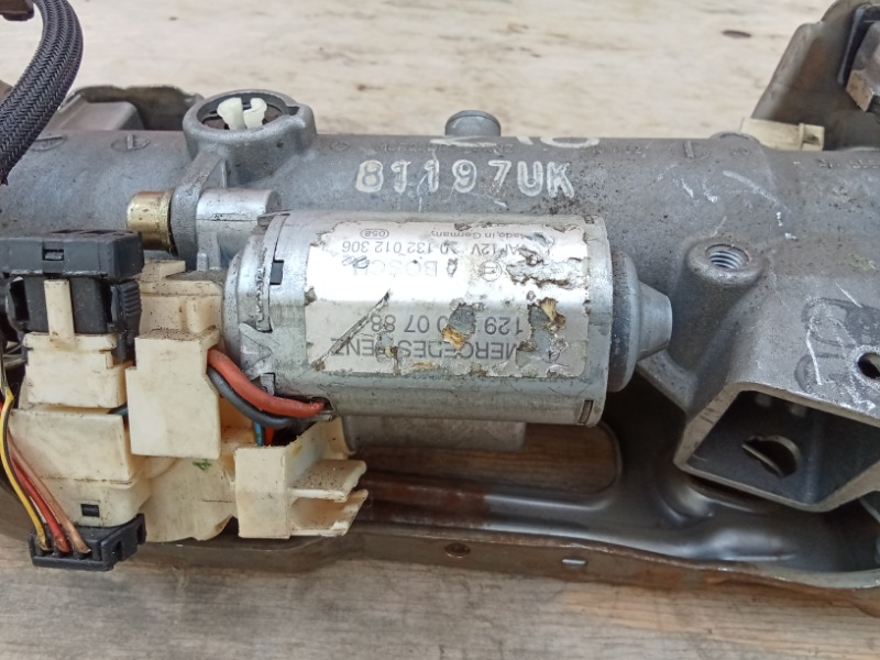 Колонка рулевая с переключателями, Mercedes E320 W210 двс M104 3.2 1995-2000г. Контрактная запчасть. Из Японии. Авто без пробега по РФ., отличное