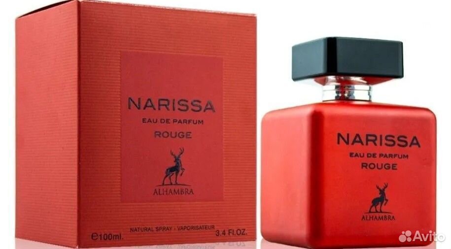 Парфюмерная вода Alhambra Narissa Rouge 100 мл жен