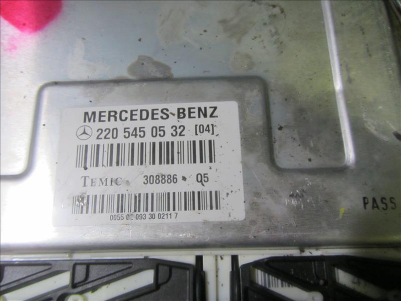 Блок управления подвеской, Автомобиль с аукциона Японии. Mercedes S-klasse W220 2002г M112 3,2 AT двс 112.944 седан 1998-2005г. Задний привод 2WD бензин. Контрактная запчасть, авто без пробега по РФ., отличное