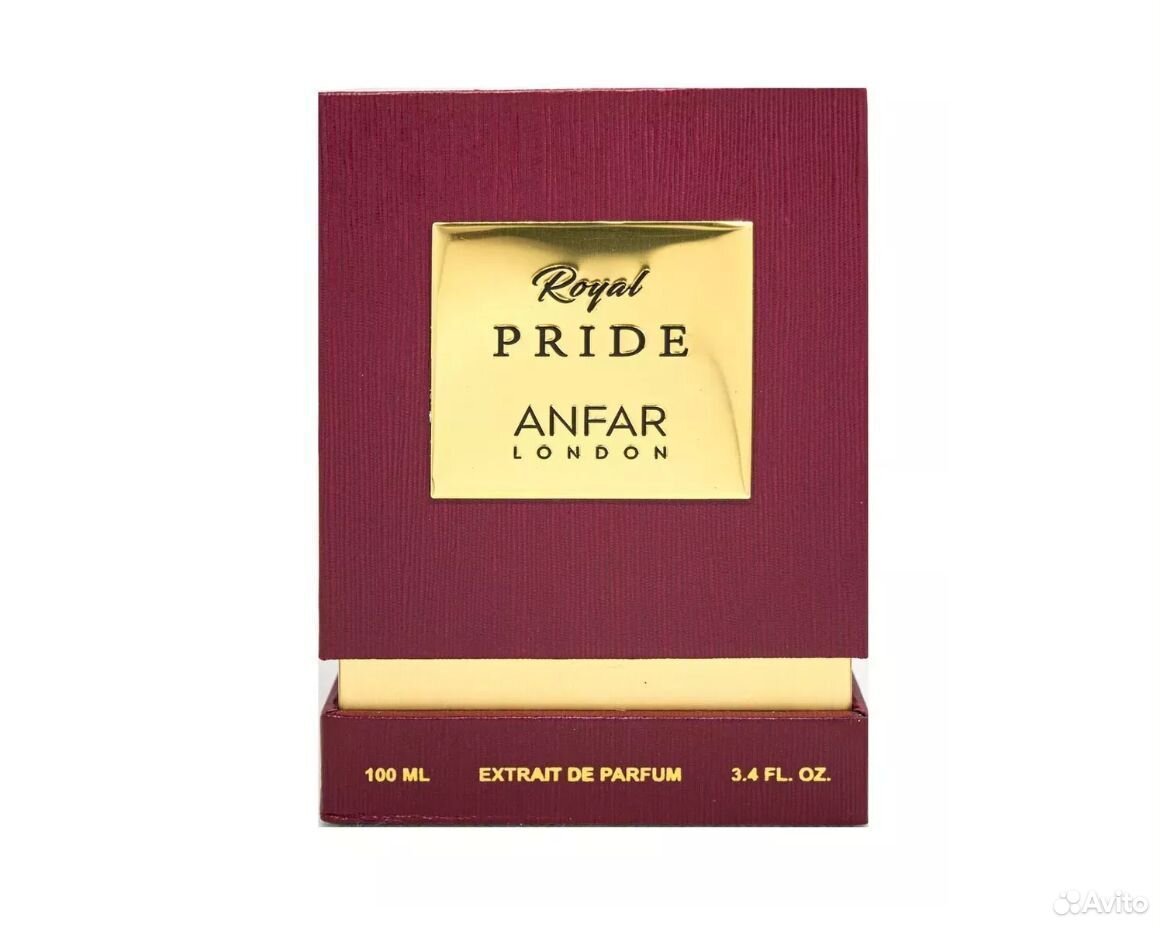 Арабские духи pride anfar london 100мл