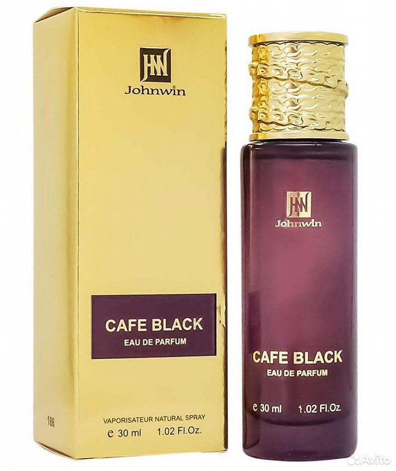 Арабские духи Johnwin Cafe Black 30ml