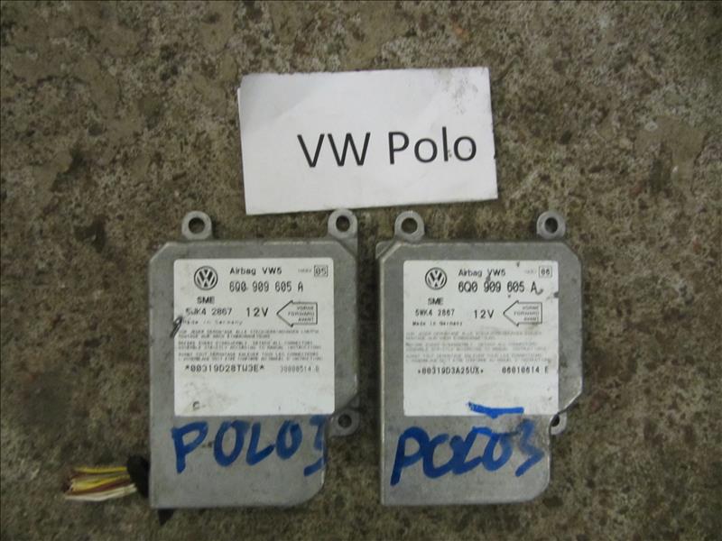 Блок управления AIR BAG, В разборе с автомобилей VW Polo 3 черный 1.4л двс AHW 329 692 и VW Polo 3 серый 1.4л двс AHW 318 369 период 1999-2001г. Контрактная запчасть, авто без пробега по РФ., отличное, оригинал