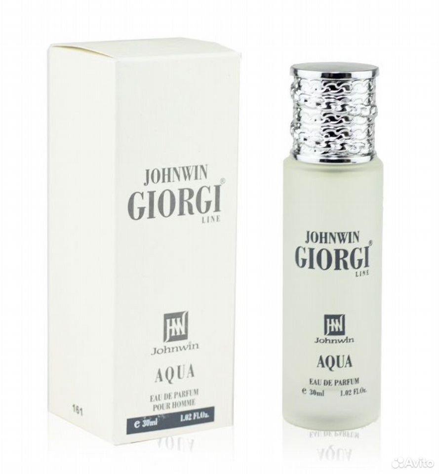 Арабские духи Johnwin Giorgi Aqua 30ml