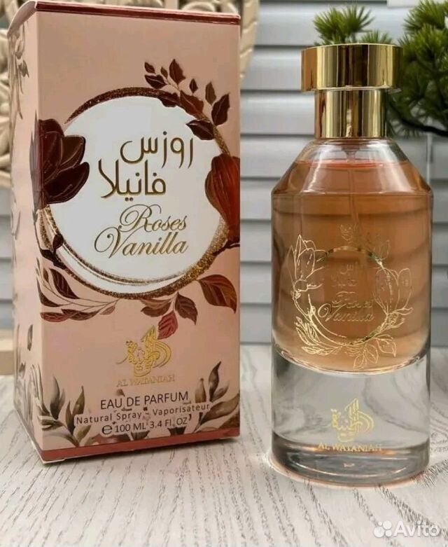 Арабские духи Roses Vanilla от Al Wataniah, 100 мл