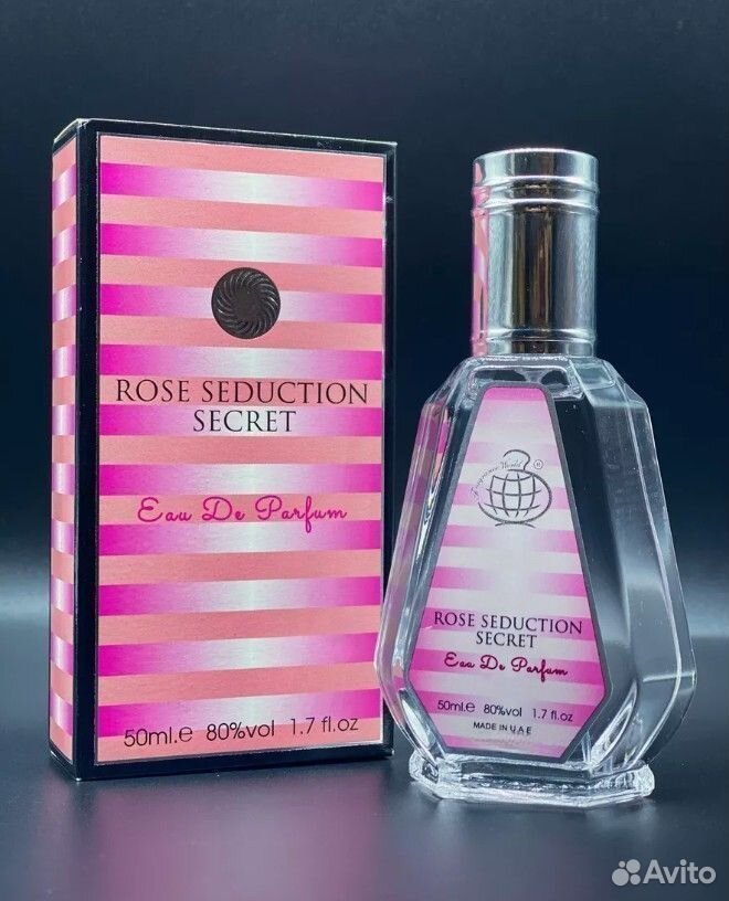 Арабские духи ОАЭ rose seduction secret женские 50