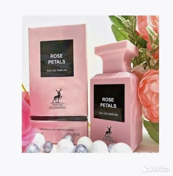 Парфюмерная вода Alhambra Rose Petals 80 мл женски