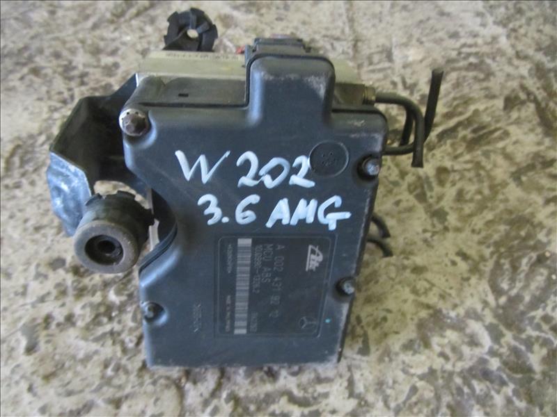 Блок ABS (насос), Mercedes W202 C36 бензин M104 2.8 1993-2000г двс 104941 12 071904 8100. Контрактная запчасть. Из Японии. Авто без пробега по РФ., отличное