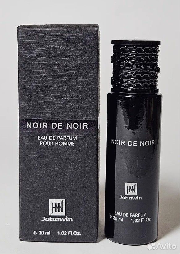Арабские духи ОАЭ Johnwin noir DE noir мужские 30