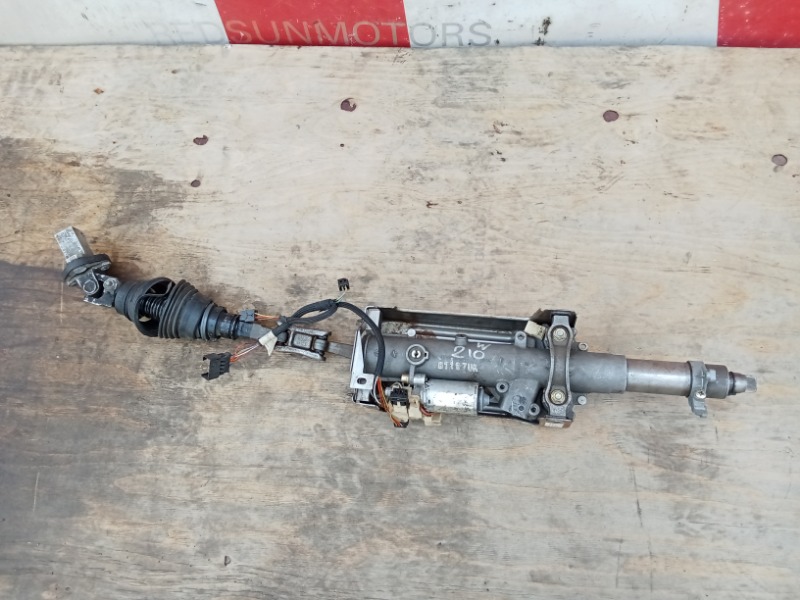 Колонка рулевая с переключателями, Mercedes E320 W210 двс M104 3.2 1995-2000г. Контрактная запчасть. Из Японии. Авто без пробега по РФ., отличное