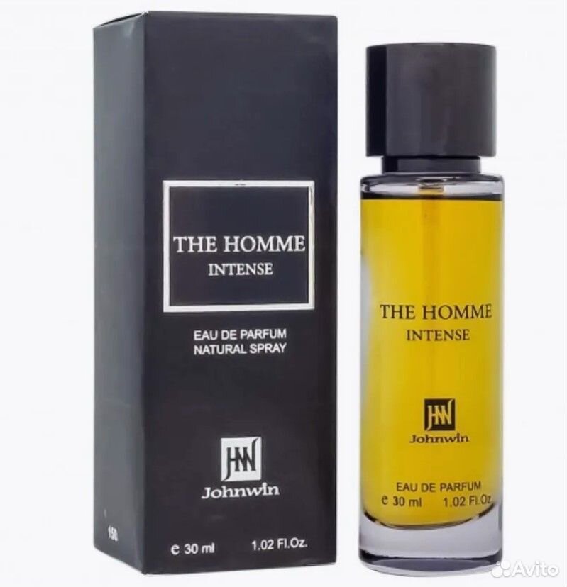 Арабские духи Johnwin The Homme Intense 30ml
