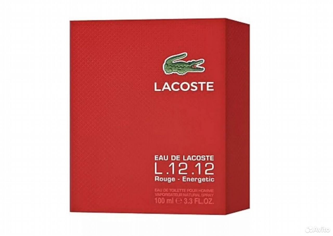 Духи Lacoste L.12.12 Rouge 100 мл