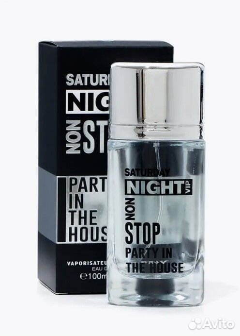 Туалетная вода мужская Saturday Night 100 мл