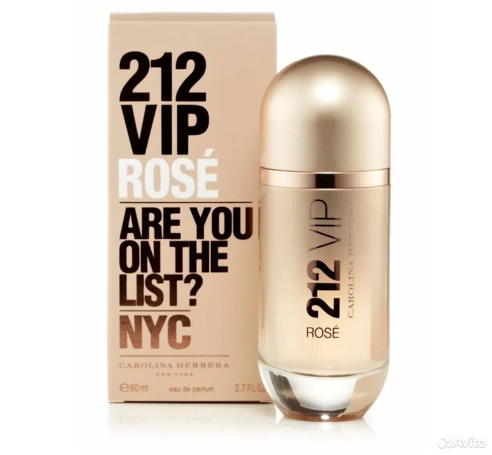 Духи 212 VIP Rose Are You On The List Nyc 80 мл