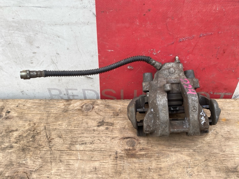 Суппорт задний левый, Авто из Японии. Левый руль! Mercedes E320 W211 2002-2006г двс M112 № 112949 31 360549. Задний привод 2WD бензин. Контрактная запчасть, авто без пробега по РФ., отличное