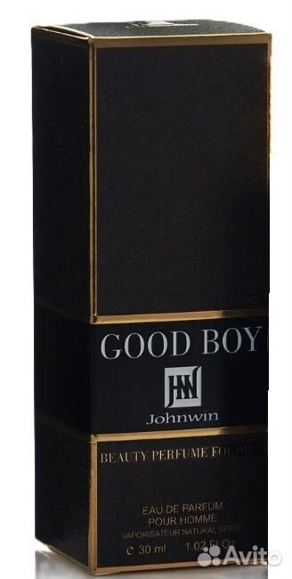 Арабские духи ОАЭ Johnwin Good Boy мужские 30 мл