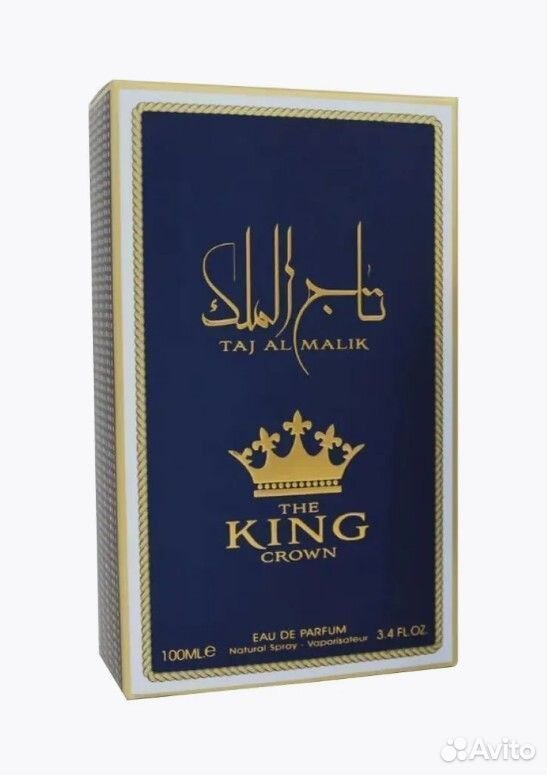 Арабские духи ОАЭ Taj Al Malik The King Crown мужс