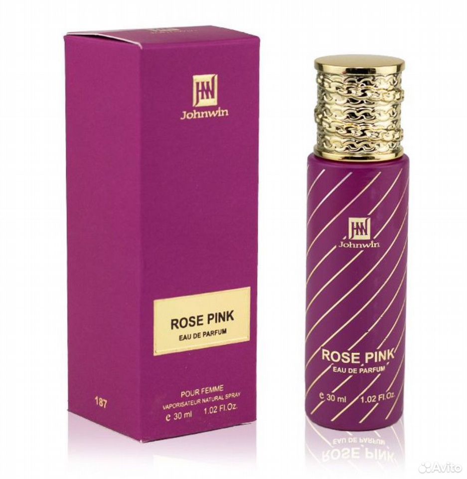 Вода парфюмерная Johnwin Rose Pink женская 30 мл