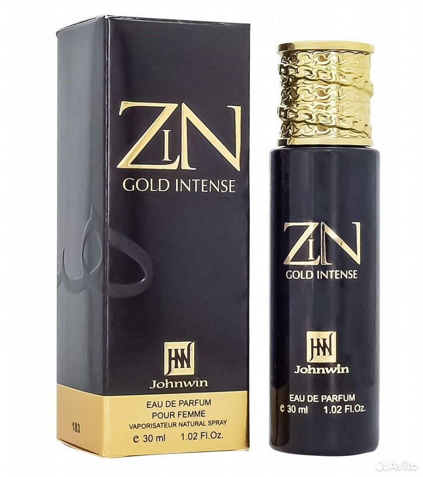 Духи женские Johnwin Zin Gold Intense 30ml
