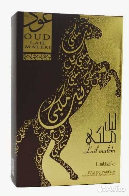 Арабские духи ОАЭ Lattafa Oud Lail Maleki унисекс